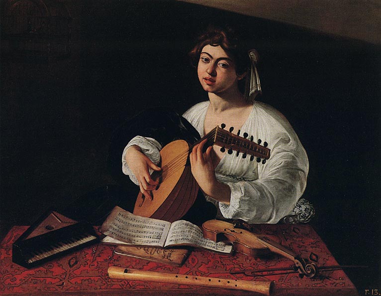 1596 - Suonatore di liuto, New York, collezione privata
